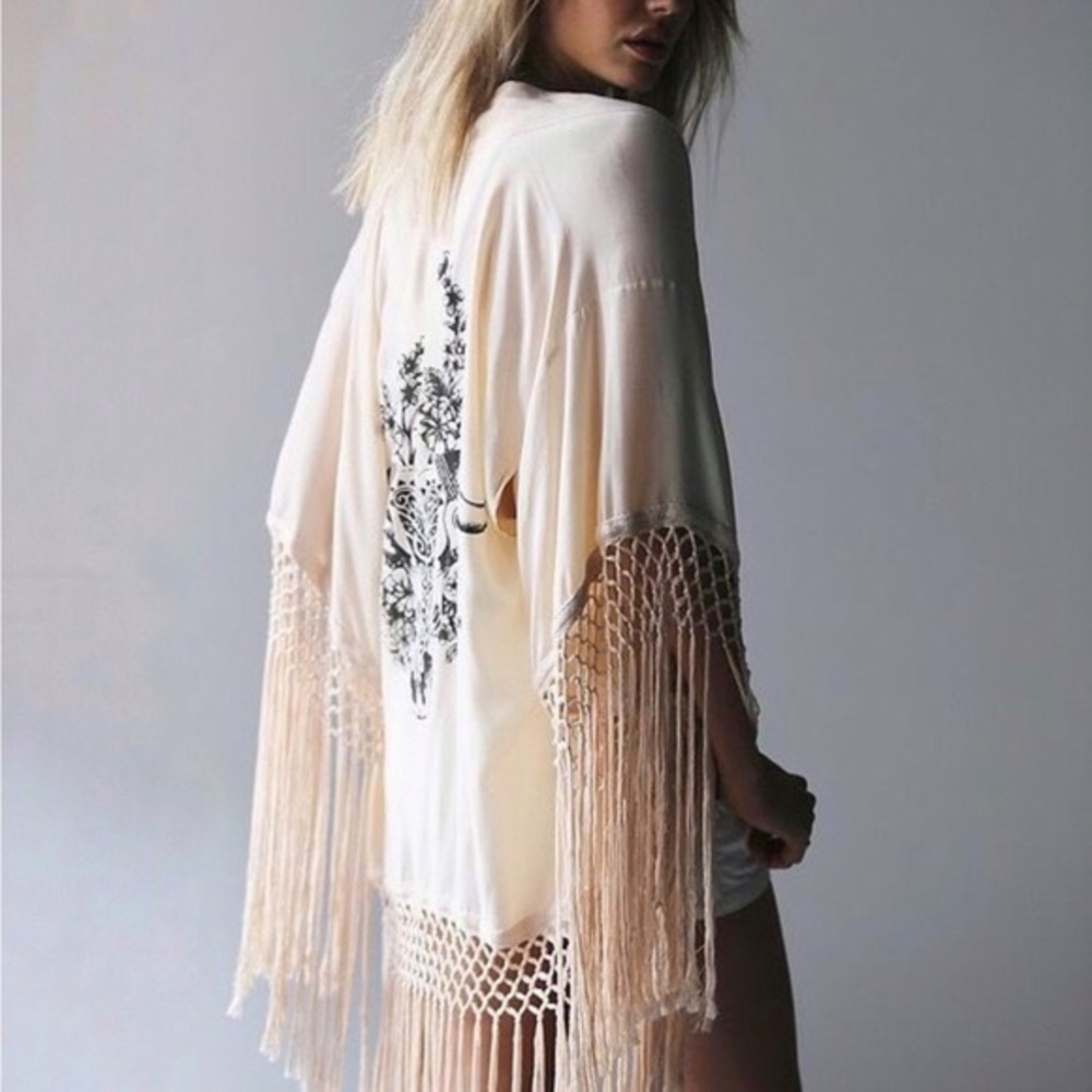Spell & The Gypsy Collective Stag Amulet Kimono